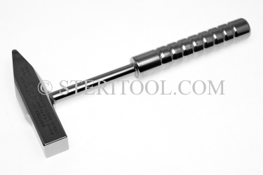 #10195 - 2.5lb(1.1kg) x 10"(250mm) Light-Duty Stainless Steel Engineers Hammer. hammer, engineer, stainless steel
